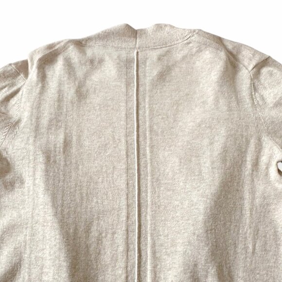 Brochu Walker Linen Blend Open Front Duster Cardigan,  Size XS - Picture 6 of 12